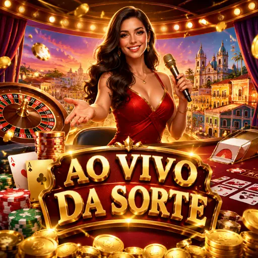 Mesa de roleta ao vivo com crupiê brasileiro girando a roda em estúdio de transmissão HD